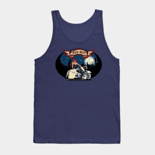 Cartoon motorbike Tank Top